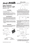 Heath Zenith HEATH SL-7001 User's Manual