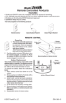 Heath Zenith 598-1304-01 User's Manual