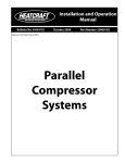 Heatcraft Refrigeration Products PARALLEL COMPRESSOR SYSTEMS 25000102 User's Manual