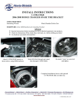 Havis-Shields Dodge Charger Spare Tire Bracket C-TTB-CHGR User's Manual