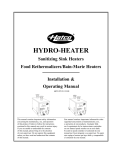 Hatco 3CS2 User's Manual