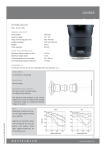 Hasselblad HC 3.5/35 User's Manual
