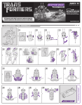 HASBRO Transformers 81058 User's Manual