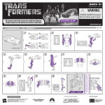 HASBRO Transformers 81057 Asst. User's Manual
