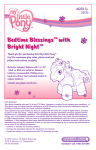 HASBRO Bedtime Blessings with Bright Night 23732 User's Manual