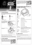 HASBRO Battle of Naboo Game 88-003 User's Manual