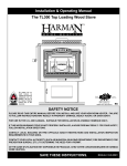 Harman Stove Company TL300 User's Manual