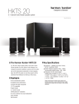 Harman Kardon HKTS 20 Product Information Sheet