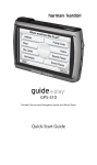 Harman Kardon GPS-310 User's Manual