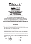 Harbor Freight Tools Coaxial Cable Compression Tool Product manual