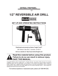 Harbor Freight Tools 98896 User's Manual