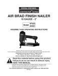 Harbor Freight Tools 97520 User's Manual