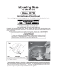 Harbor Freight Tools 93787 User's Manual