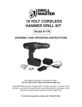 Harbor Freight Tools 91176 User's Manual
