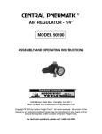 Harbor Freight Tools 90590 User's Manual