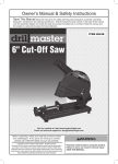Harbor Freight Tools 69438 User's Manual