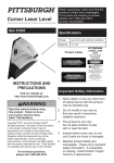 Harbor Freight Tools 67803 User's Manual