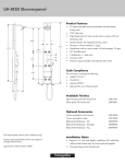 Hans Grohe Showerpanel Lift-M20 User's Manual