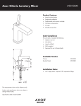 Hans Grohe 39010XX1 User's Manual
