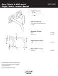 Hans Grohe 34116XX1 User's Manual