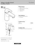 Hans Grohe 04180XX0 User's Manual