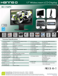 Hanns.G HB-175APB User's Manual