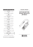 Hanna Instruments Work Light HI 9124 User's Manual