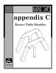 Hampton Direct Katie Jig Appendix C User's Manual
