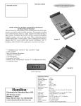 Hamilton Electronics HA-661-8 User's Manual