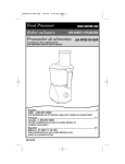 Hamilton Beach 70610C User's Manual