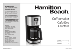 Hamilton Beach 49618 User's Manual