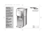 Hamilton Beach 47700 User's Manual