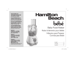Hamilton Beach 36533 User's Manual