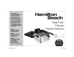 Hamilton Beach 35034 User's Manual