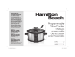Hamilton Beach 33464 User's Manual