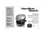 Hamilton Beach 25475 User's Manual