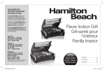 Hamilton Beach 25361 User's Manual