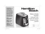 Hamilton Beach 22810 User's Manual