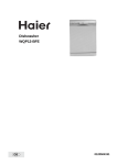 Haier WQP12-BFE User's Manual