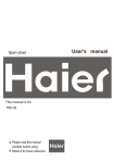 Haier T60-32 User's Manual