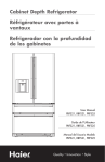 Haier PRFS25 User's Manual