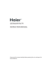 Haier LE22G610CF User's Manual
