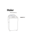 Haier HWM50TLF User's Manual