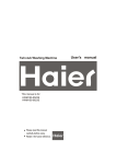 Haier HWM150-0523S User's Manual