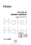 Haier HLH266BB User's Manual