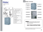 Haier HDY6-1 User's Manual