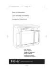 Haier HDB24EA User's Manual