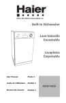 Haier HDB18EB User's Manual