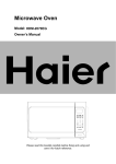 Haier HDM-2070EG User's Manual
