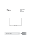 Haier LE39F32800 User's Manual